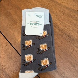 Dicks Sporting Goods Gray Novelty Men's Crew Socks/Dress Socks